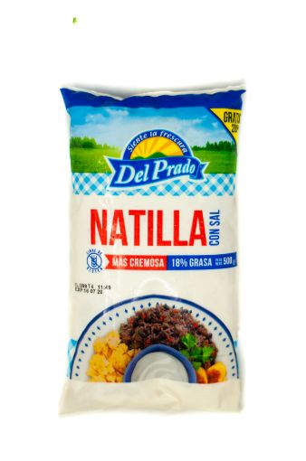 Imagen de NATILLA DEL PRADO CON SAL MAS CREMOSA 500 G