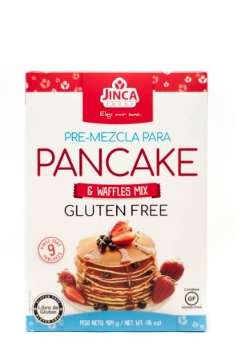 Imagen de PREMEZCLA JINCA FOODS PARA PANCAKE SIN GLÚTEN 454.00 G