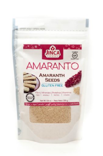 Imagen de SEMILLA DE AMARANTO JINCA FOODS SIN GLUTEN 250.00 G