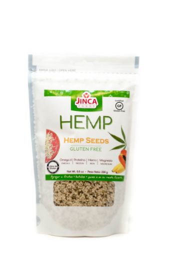 Imagen de SEMILLA DE CÁÑAMO JINCA FOODS SIN GLUTEN 