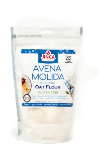 Imagen de AVENA JINCA JINCA FOODS MOLIDA SIN GLUTEN DOYPACK 250 g 