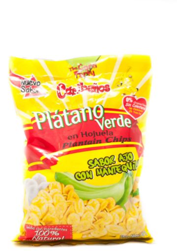 Imagen de PLATANOS  THE CORN PARTY CARIBEÑOS VERDE CON AJO Y MANTEQUILLA 70 g 