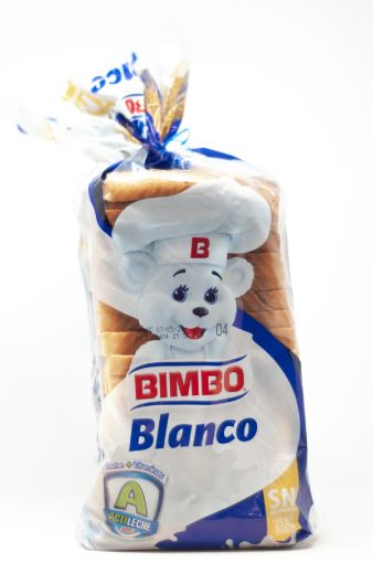 Imagen de PAN CUADRADO BIMBO BLANCO 800 G