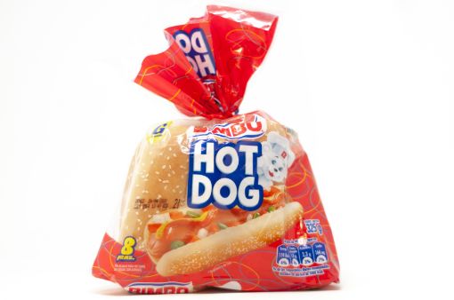 Imagen de PAN BIMBO PARA HOT DOG CON AJONJOLÍ 8 UND 325 G