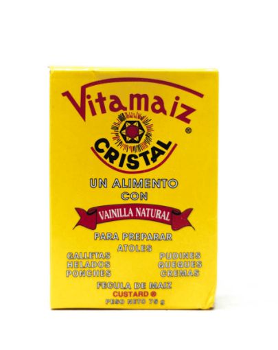 Imagen de FECULA DE MAÍZ  VITAMAÍZ PEQUEÑO CRISTAL CON VAINILLA NATURAL 75 G 