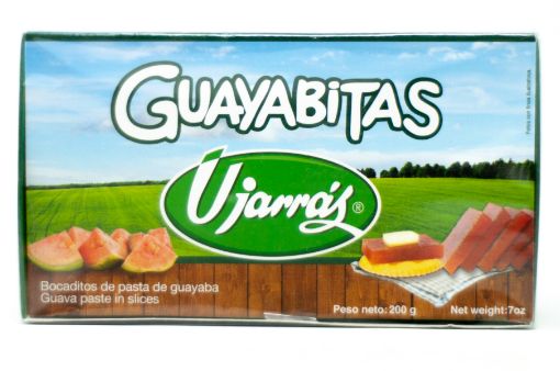 Imagen de BOCADITOS UJARRÁS GUAYABITAS DE MERMELADA DE GUAYABA 200 G