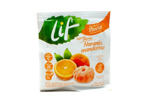 Imagen de BEBIDA LIF EN POLVO LIGHT NARANJA & MANDARINA CON STÉVIA 25.00 G