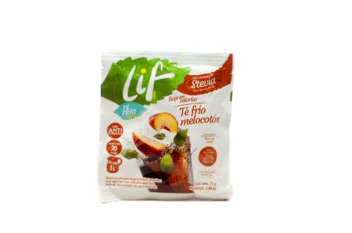 Imagen de BEBIDA LIF EN POLVO TÉ FRÍO MELOCOTÓN CON STÉVIA 25 G