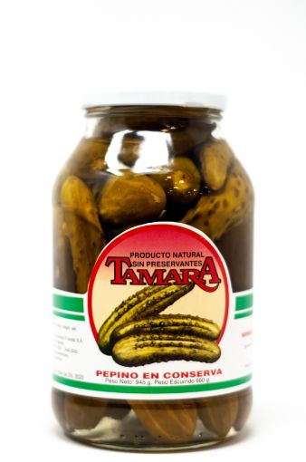 Imagen de PEPINILLO TAMARA ENTERO EN CONSERVA 660 G