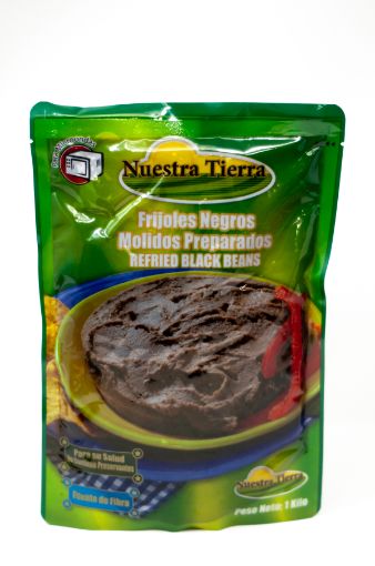 Imagen de FRIJOL NUESTRA TIERRA NEGRO MOLIDO PREPARADO DOYPACK 1000.00 G