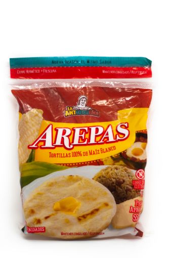 Imagen de AREPA LA ANTIOQUEÑA DE MAÍZ BLANCO 550 G