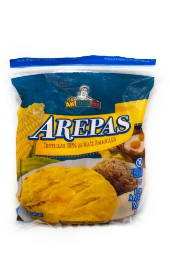 Imagen de AREPA LA ANTIOQUEÑA DE MAÍZ AMARILLO 550 G