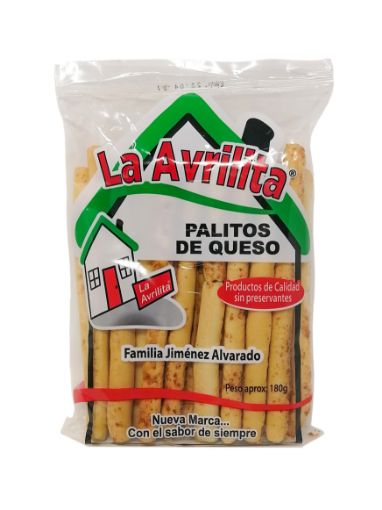 Imagen de PALITOS LA CASITA DE QUESO 180.00 G