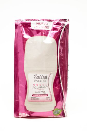 Imagen de REPUESTO SUTTON PARA DESODORANTE ACLARANT CLEAR TONE PARA MUJER RELLENO ROLL-ON 50.00 G