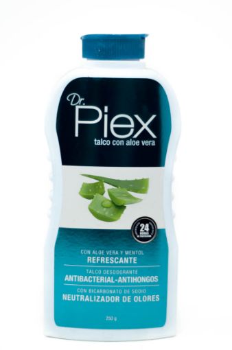 Imagen de TALCOS DR.PIEX ANTIBACTERIAL CON ALOE 250 G