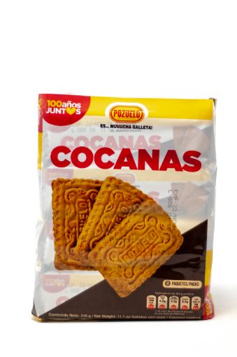 Imagen de GALLETAS POZUELO COCANAS 8 UND 316 G