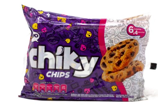 Imagen de GALLETA CHIKY CHIPS 6 UND 240 g 