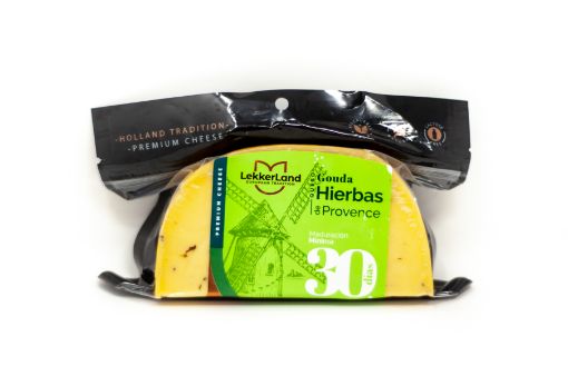 Imagen de QUESO GOUDA LEKKERLAND HIERBAS DE PROVENCE 200 G