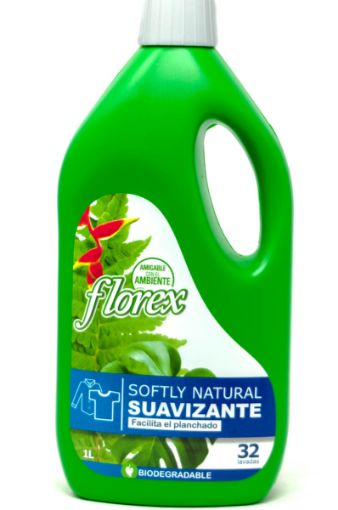 Imagen de SUAVIZANTE PARA ROPA FLOREX 100% BIODEGRADABLE  1000 ml 