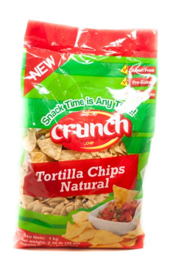 Imagen de TORTILLAS TOSTADAS CRUNCH CHIP NATURAL 1000 G