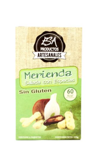 Imagen de GALLETAS ESA ARTESANALES MERIENDA SALADA CON ESPECIAS SIN GLUTEN 150.00 G