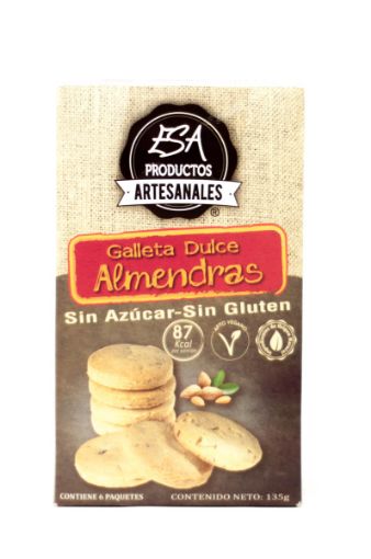 Imagen de GALLETA ESA ARTESANALES DULCE ALMENDRAS 135 G