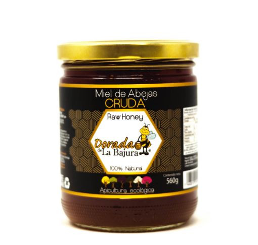 Imagen de MIEL DE ABEJA DORADA DE LA BAJURA CRUDA 560 G