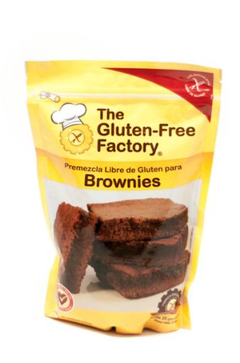 Imagen de PREMEZCLA LIBRE DE GLUTEN THE GLUTEN FREE FACTORY PARA BROWNIE 515 g 