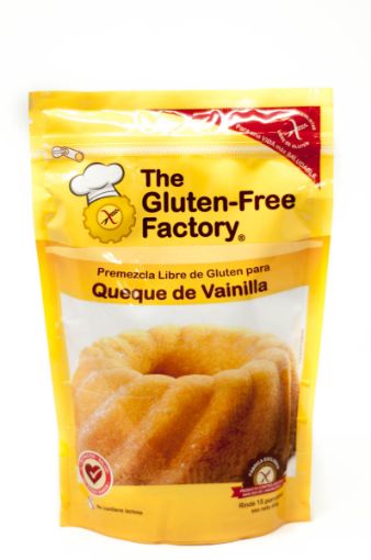 Imagen de PREMEZCLA THE GLUTEN FREE FACTORY QUEQUE DE VAINILLA 450 G 1X15 