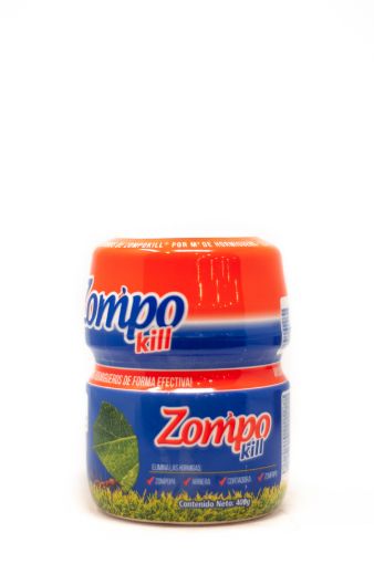 Imagen de INSECTICIDA ZOMPOKILL  ZOMPOKILL PARA ZOMPOPAS USO EN JARDIN 400.00 G