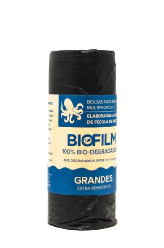 Imagen de BOLSA BIODEGRADABLE BIOFILM GRANDE 24X28 1.00 und 