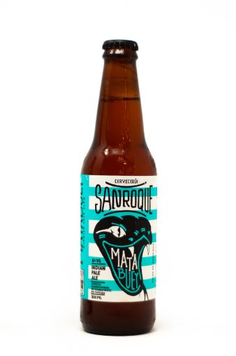 Imagen de CERVEZA ARTESANAL SAN ROQUE MATA BUEY BOTELLA 350 ML