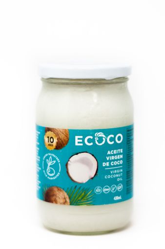 Imagen de ACEITE VIRGEN ECOCO DE COCO 430 ML