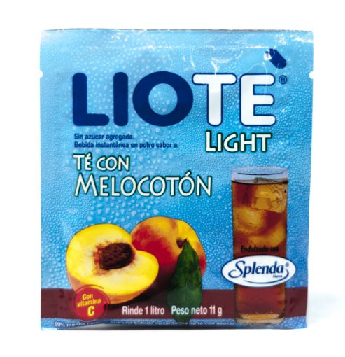 Imagen de BEBIDA LIOTÉ EN POLVO LIGHT TÉ CON MELOCOTÓN 11.00 G