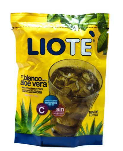 Imagen de BEBIDA LIOTÉ EN POLVO TÉ BLANCO CON ALOE VERA  