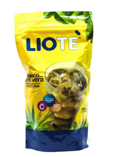 Imagen de BEBIDA LIOTÉ EN POLVO TÉ BLANCO CON ALOE VERA 500 G