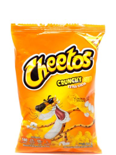 Imagen de SNACKS CHEETOS HORNEADOS TORCIDITOS QUESO 34 G