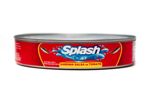 Imagen de SARDINA SPLASH EN SALSA DE TOMATE OVALADA 240 g 