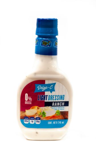 Imagen de ADEREZO DELGA-C FAT FREE RANCH 240 ML