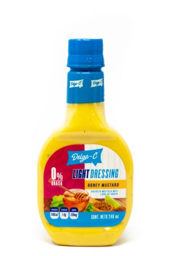 Imagen de ADEREZO DELGA-C FAT FREE MOSTAZA MIEL 240 ML