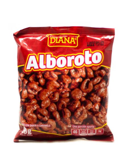 Imagen de ALBOROTO DIANA SABOR CARAMELO 90.00 G