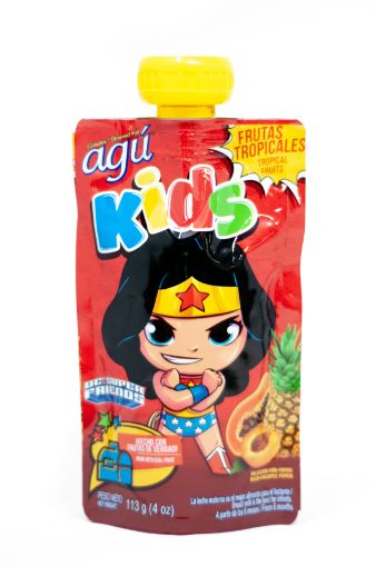 Imagen de COLADO AGU KIDS FRUTAS TROPICALES FLEX UP 113 G