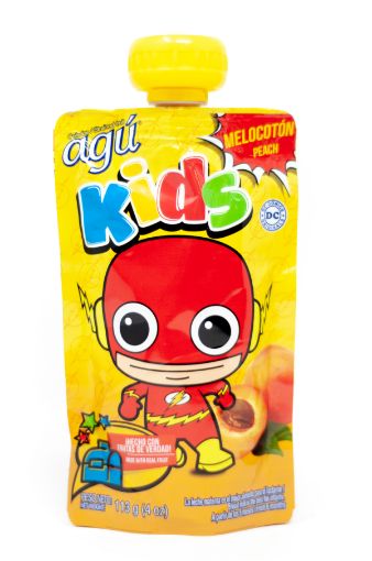 Imagen de COLADO AGU KIDS MELOCOTÓN FLEX UP 113 G