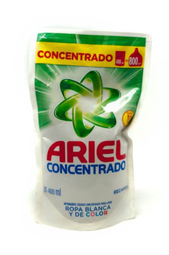 Imagen de DETERGENTE LIQUIDO ARIEL CONCENTRADO 400 ml 