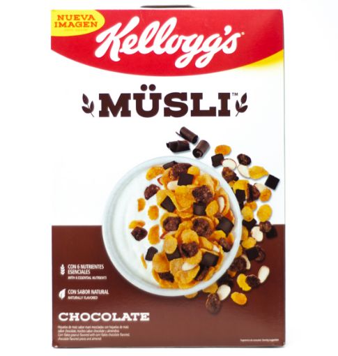 Imagen de CEREAL  KELLOGGS KOMPLETE MUSLI CHOCOLATE 370 g 