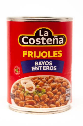 Imagen de FRIJOL LA COSTEÑA ENTERO BAYO LATA 290 G