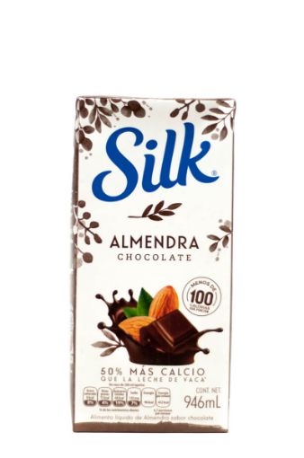 Imagen de BEBIDA DE ALMENDRA SILK CHOCOLATE 50% MAS CALCIO 946 ML