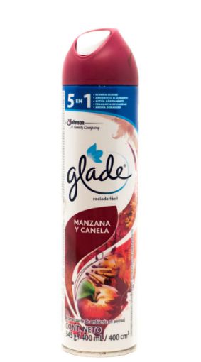 Imagen de AROMATIZANTE  GLADE MANZANA Y CANELA EN AEROSOL  400 ml 