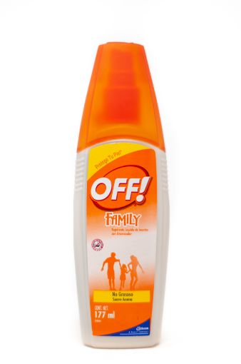 Imagen de REPELENTE  OFF! DE INSECTOS FAMILY TROPICAL FRESH  177 ml 