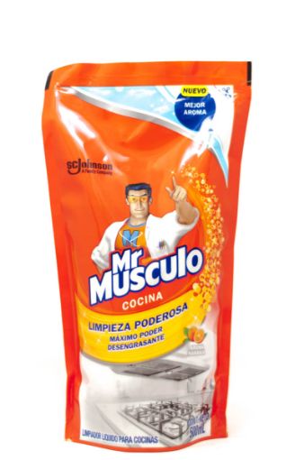 Imagen de LIMPIADOR MR MUSCULO COCINA AROMA NARANJA 500 ML